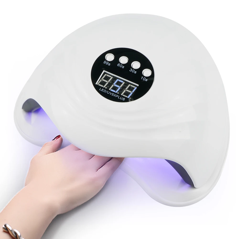 Светодиодный УФ-светильник SUN5xplus лампа для сушки ногтей с ЖК-дисплеем 108 ВТ 36