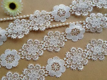 White Flower Lace Trim Crochet Fabric 2018 Hot Sale Sewing Material For Cake Decor, Choker
White Flower Lace Trim Crochet Fabric 2018 Hot Sale Sewing Material For Cake Decor, Choker