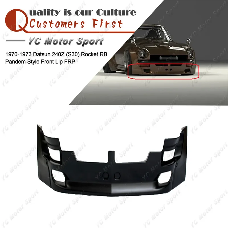 Car Accessories FRP Fiber Glass PD Style Front Lip Fit For 1970-1973 Datsun 240Z (S30) RB Front Bumper Splitter
Car Accessories FRP Fiber Glass PD Style Front Lip Fit For 1970-1973 Datsun 240Z (S30) RB Front Bumper Splitter