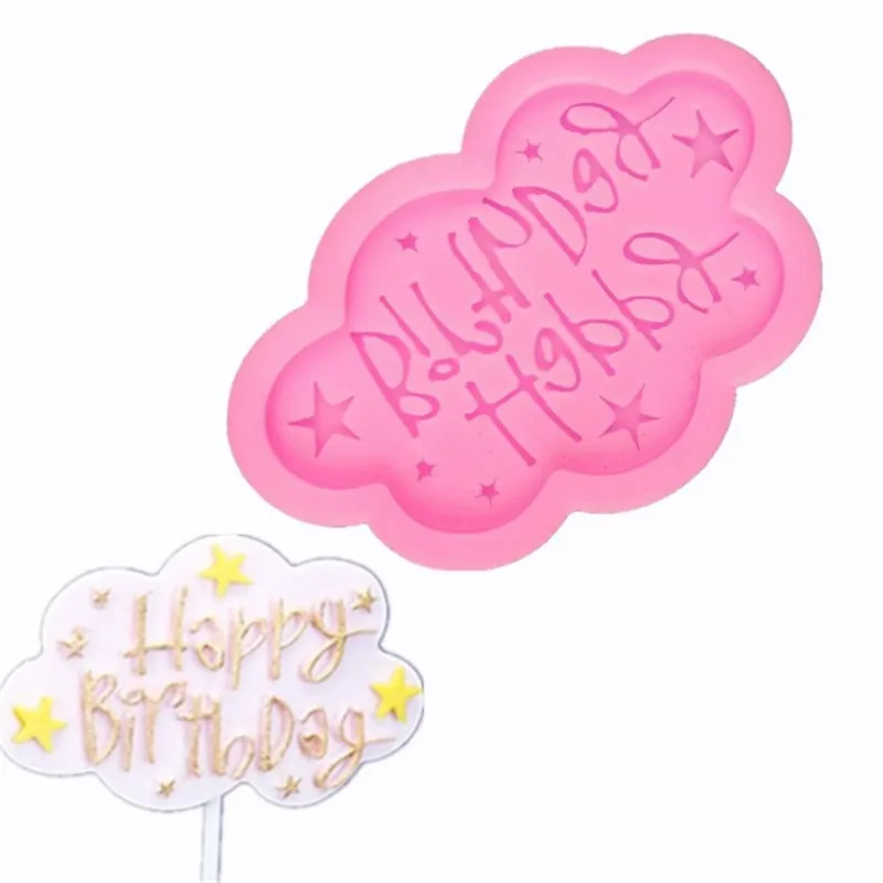 Happy Birthday Letter Fondant Cake Silicone Mold Chocolate Candy Molds Cookies Pastry Biscuits Mould Baking Cake Decoration Tool
Happy Birthday Letter Fondant Cake Silicone Mold Chocolate Candy Molds Cookies Pastry Biscuits Mould Baking Cake Decoration Tool