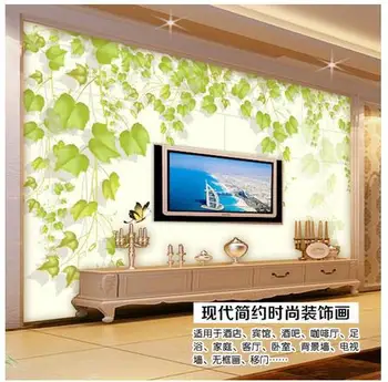 Custom 3d wallpaper Seamless 3 d large green leaves a creeper vines TV setting wall murals TV setting wall paper
Custom 3d wallpaper Seamless 3 d large green leaves a creeper vines TV setting wall murals TV setting wall paper