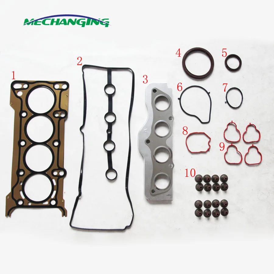 ZY METAL Automotive Spare Parts Engine Rebuilding Kits Full Set For FORD FIESTA 1.5L Car Engine Gasket 8LBT-10-271 52401800
ZY METAL Automotive Spare Parts Engine Rebuilding Kits Full Set For FORD FIESTA 1.5L Car Engine Gasket 8LBT-10-271 52401800