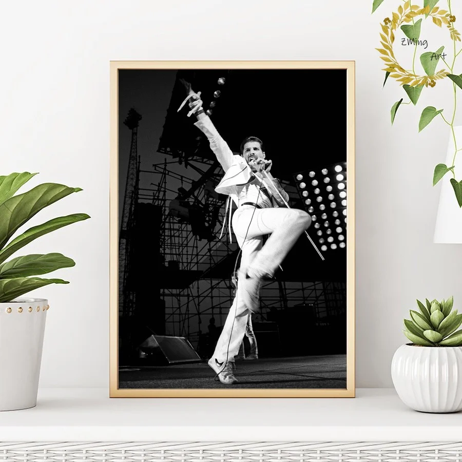 Freddie Mercury poster Music star poster Art Silk Poster Pictures for Living Room No Frame
Freddie Mercury poster Music star poster Art Silk Poster Pictures for Living Room No Frame