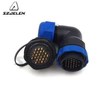 D28TA-ZM, 90 degree elbow waterproof connector 26pin plug and socket , IP67 , Current Rating 5A
D28TA-ZM, 90 degree elbow waterproof connector 26pin plug and socket , IP67 , Current Rating 5A