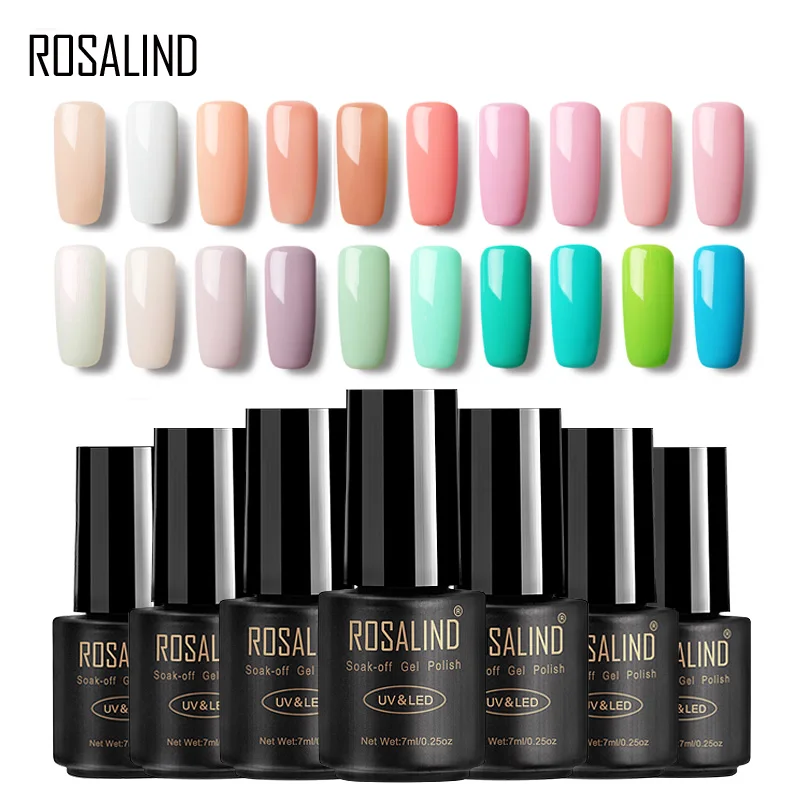 ROSALIND Gel 1 29 COLORS 7ml Gel Nail Polish Soak Off Gel Lacquer UV LED Soak-Off Gel Polish Semi Vernis Permanent Nail Varnish
ROSALIND Gel 1 29 COLORS 7ml Gel Nail Polish Soak Off Gel Lacquer UV LED Soak-Off Gel Polish Semi Vernis Permanent Nail Varnish