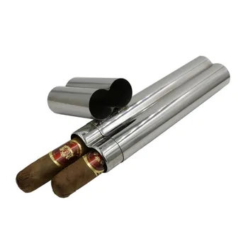 1pc NEW Stainless Steel Cigar Humidor Cigar Tube Storage Case Portable Tobacco Cigarettes Holder For Cigar Accessories 17x2.2cm
1pc NEW Stainless Steel Cigar Humidor Cigar Tube Storage Case Portable Tobacco Cigarettes Holder For Cigar Accessories 17x2.2cm