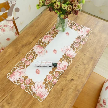 Rose Colour Tulip Satin Fabric Embroidered Table Runner 16x36 16x72 Inches For Home Decoration
Rose Colour Tulip Satin Fabric Embroidered Table Runner 16x36 16x72 Inches For Home Decoration