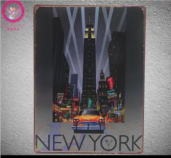 Big SIZE Tin Signs NEWYORK TAXI Design Wall Sticker Large Metal Painting Tin Signs Painting Big Wall Sticker 30X40CM House Decor
Big SIZE Tin Signs NEWYORK TAXI Design Wall Sticker Large Metal Painting Tin Signs Painting Big Wall Sticker 30X40CM House Decor