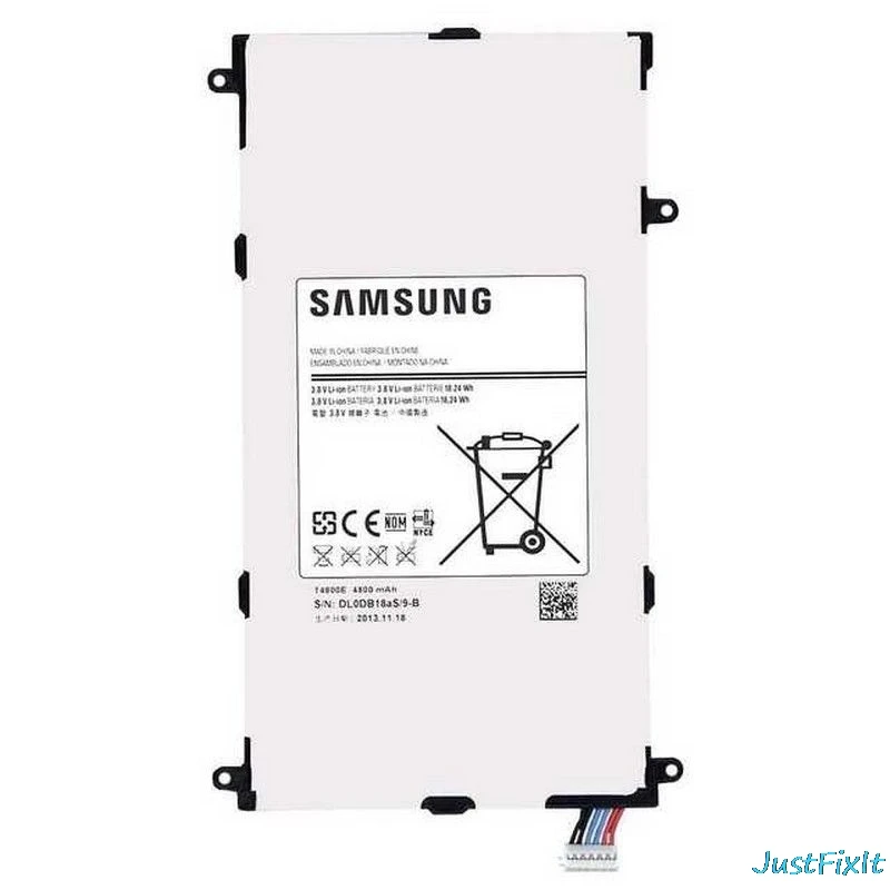 T4800E 100% Original Replacement Battery For Samsung Galaxy Tab Pro 8.4 SM-T325 T321 T320 T325 Authentic Tablet Battery 4800mAh
T4800E 100% Original Replacement Battery For Samsung Galaxy Tab Pro 8.4 SM-T325 T321 T320 T325 Authentic Tablet Battery 4800mAh