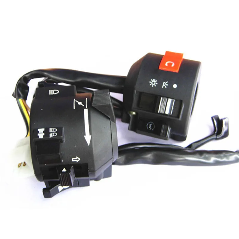 1 Pair Motorcycle 7/8 Inch Handlebar Control Horn Turn Signal Light Start Switch motorcycle handlebar switches for Honda CBT125
1 Pair Motorcycle 7/8 Inch Handlebar Control Horn Turn Signal Light Start Switch motorcycle handlebar switches for Honda CBT125