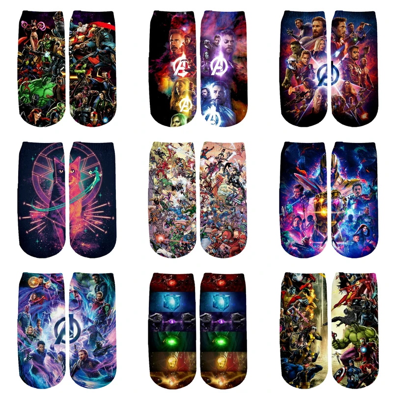 Marvel Avengers Comics Hero General Socks cartoon Iron Captain America Knee-High Warm Stitching pattern Antiskid Casual Sock
Marvel Avengers Comics Hero General Socks cartoon Iron Captain America Knee-High Warm Stitching pattern Antiskid Casual Sock