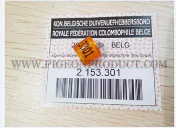 BELG 2017 (BE17)100pc with cards 8mm free shipping Aluminium with Plastic Pigeon Ring
BELG 2017 (BE17)100pc with cards 8mm free shipping Aluminium with Plastic Pigeon Ring