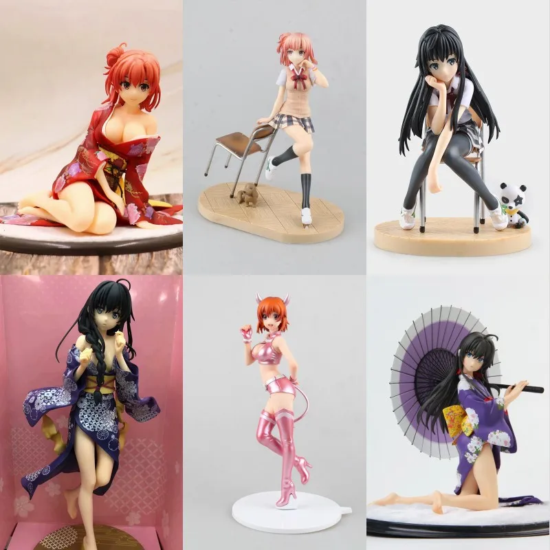 Anime My Teen Romantic Comedy Snafu Yukinoshita Yukino Yuigahama Yui PVC Action Figure Collectible Model doll toy 13~25cm
Anime My Teen Romantic Comedy Snafu Yukinoshita Yukino Yuigahama Yui PVC Action Figure Collectible Model doll toy 13~25cm