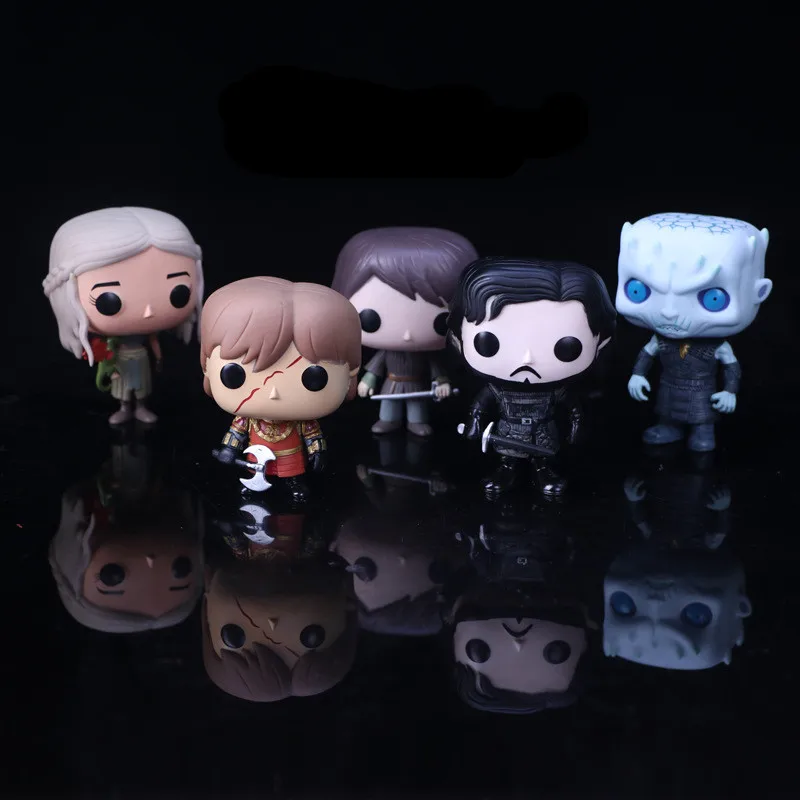 2018 Fashion Hot Movie Game Of Thrones Jon Snow Daenerys Tyrion Ghost all kinds of Action Figure toys Model Gift Doll
2018 Fashion Hot Movie Game Of Thrones Jon Snow Daenerys Tyrion Ghost all kinds of Action Figure toys Model Gift Doll