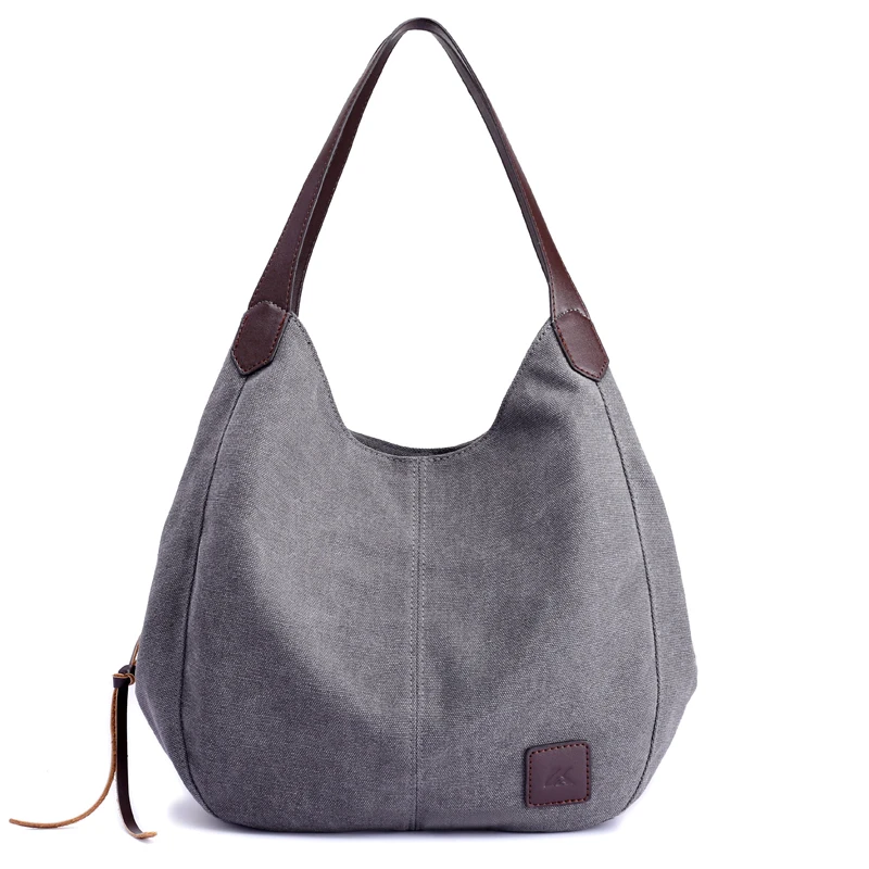 Women's Canvas Handbags High Quality Female Single Shoulder Bag Vintage Fashion Street Style Edge Thread Hobos Bag Crossbody Bag
Women's Canvas Handbags High Quality Female Single Shoulder Bag Vintage Fashion Street Style Edge Thread Hobos Bag Crossbody Bag