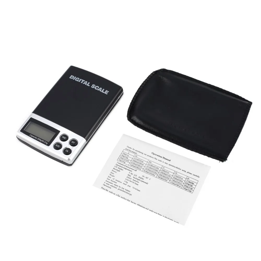 Mini Digital Pocket Scale 200g 0.01g Precision g/ozt/dwt/ct/oz/gn for Kitchen Jewellery Pharmacy Tare Weighing Weight Measure
Mini Digital Pocket Scale 200g 0.01g Precision g/ozt/dwt/ct/oz/gn for Kitchen Jewellery Pharmacy Tare Weighing Weight Measure