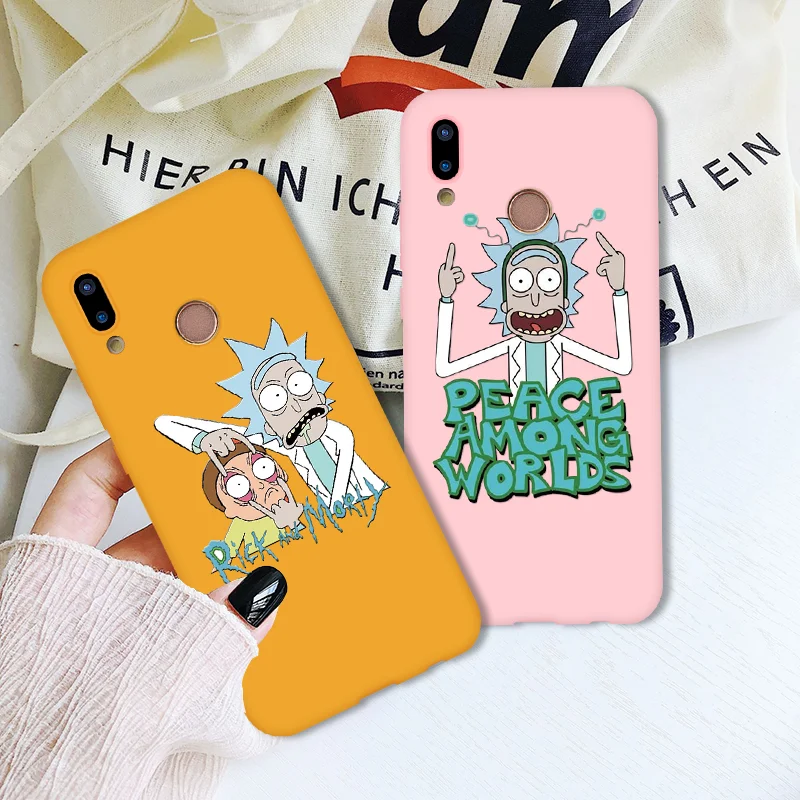 Rick and Morty Color Silicone Matte Case For Huawei Nova 4 3i Mate 10 20 Lite Pro Y6 Y9 Y5 Y7 Pro Prime 2018 Enjoy 8E TPU Fundas
Rick and Morty Color Silicone Matte Case For Huawei Nova 4 3i Mate 10 20 Lite Pro Y6 Y9 Y5 Y7 Pro Prime 2018 Enjoy 8E TPU Fundas