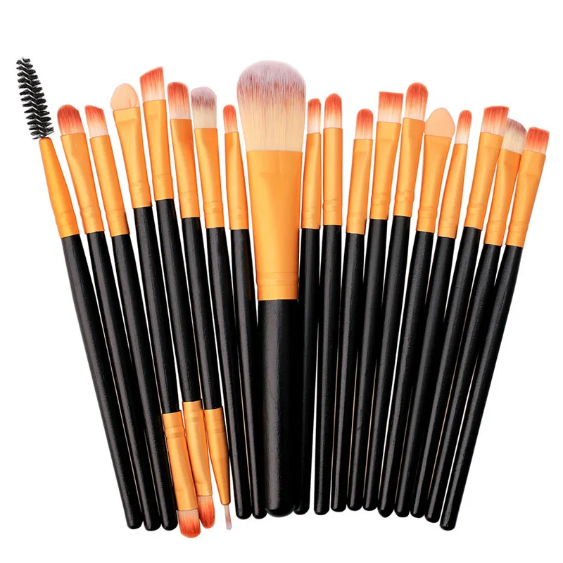 20 pcs Makeup Brush Set Eye Shadow Eyebrow Foundation Eyeliner Profissional Tools Make-up Toiletry Kit Wool Make Up Brush Set
20 pcs Makeup Brush Set Eye Shadow Eyebrow Foundation Eyeliner Profissional Tools Make-up Toiletry Kit Wool Make Up Brush Set