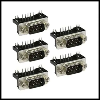 DR 9Pin DB9 D-SUB 9-Pin Male Assembly Male Right Angle PCB Solder Type Connector
DR 9Pin DB9 D-SUB 9-Pin Male Assembly Male Right Angle PCB Solder Type Connector