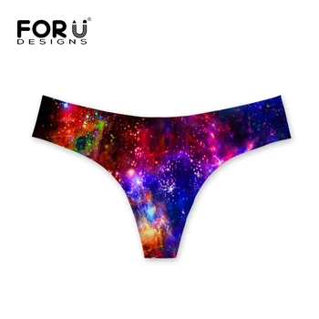 FORUDESIGNS Hot Sexy Women G-string V-string Triangle Underwear Girl's Panties Bling Galaxy Space Lady Women Underwear Briefts
FORUDESIGNS Hot Sexy Women G-string V-string Triangle Underwear Girl's Panties Bling Galaxy Space Lady Women Underwear Briefts