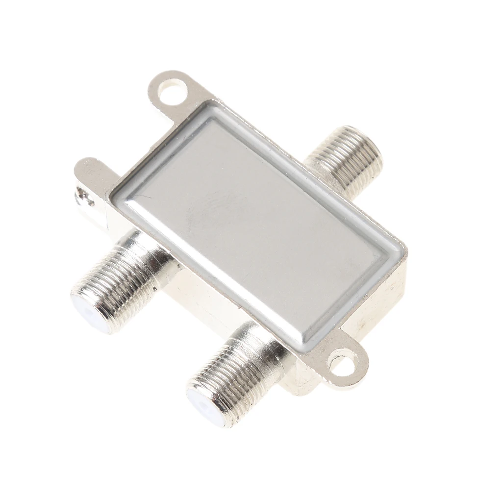 2 Way Coax Cable Splitter Coaxial Satellite/Antenna/Cable TV Splitter Distributor Antenna Satellite Signal Split
2 Way Coax Cable Splitter Coaxial Satellite/Antenna/Cable TV Splitter Distributor Antenna Satellite Signal Split
