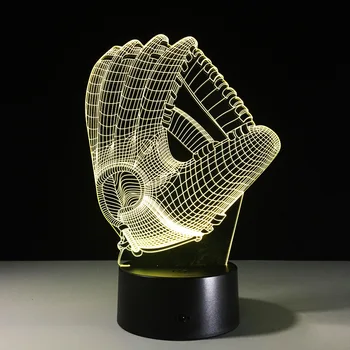Powerbank Night Lamp Baseball glove creative gift acrylic desk lamp Power Bank Usb Led 3d Lamp Night Light
Powerbank Night Lamp Baseball glove creative gift acrylic desk lamp Power Bank Usb Led 3d Lamp Night Light