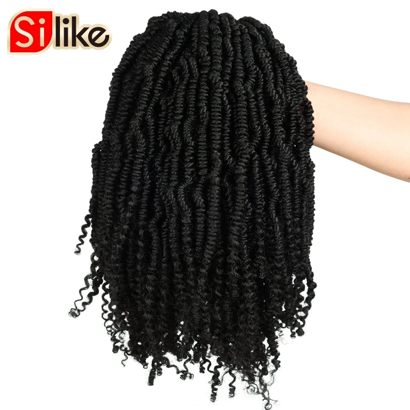 Fluffy Spring Twist Curly Synthetic Crotchet Hair Extensions Kinky Curly Ombre Crochet Braids Fiber Crochet Braiding Hair Bulk
Fluffy Spring Twist Curly Synthetic Crotchet Hair Extensions Kinky Curly Ombre Crochet Braids Fiber Crochet Braiding Hair Bulk