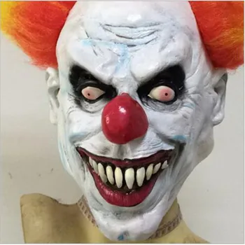 Funny Party Cosplay Evil Circus Clown Mask Pennywise Halloween Horror Joker Mask Fun Face Mask Fancy Dress up Costume Props toy
Funny Party Cosplay Evil Circus Clown Mask Pennywise Halloween Horror Joker Mask Fun Face Mask Fancy Dress up Costume Props toy