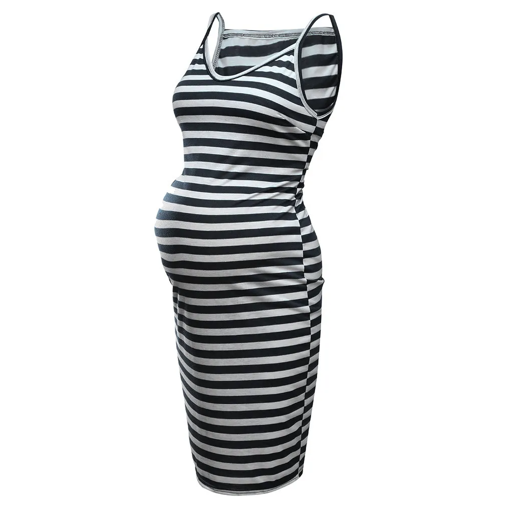 Womens Maternity Dress Pregnants Nursing Baby For Maternity Stripe Sexy Pregnancy Dress Clothing Mother Home Clothes vestid
Womens Maternity Dress Pregnants Nursing Baby For Maternity Stripe Sexy Pregnancy Dress Clothing Mother Home Clothes vestid
