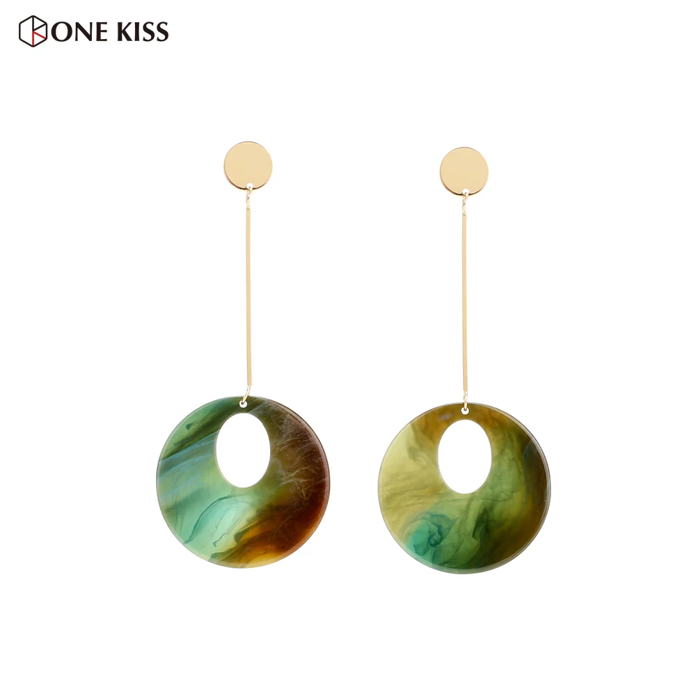 2019 Unique design Multicolor Acrylic Long Drop Earring Trendy Round Statement Dangle Earring For Women Fashion Jewelry Gift
2019 Unique design Multicolor Acrylic Long Drop Earring Trendy Round Statement Dangle Earring For Women Fashion Jewelry Gift