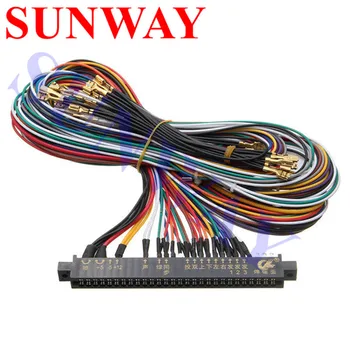 28PIN Jamma Harness with 5, 6 action button wires for DIY arcade game machine cabinet accessories
28PIN Jamma Harness with 5, 6 action button wires for DIY arcade game machine cabinet accessories