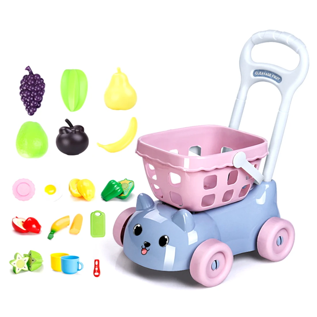 18Pcs Children Pretend Play Girl Shopping Cart Toy Simulation Kitchen Fruits Vegetables Cutting Playset Kids Pretend Play Toys
18Pcs Children Pretend Play Girl Shopping Cart Toy Simulation Kitchen Fruits Vegetables Cutting Playset Kids Pretend Play Toys
