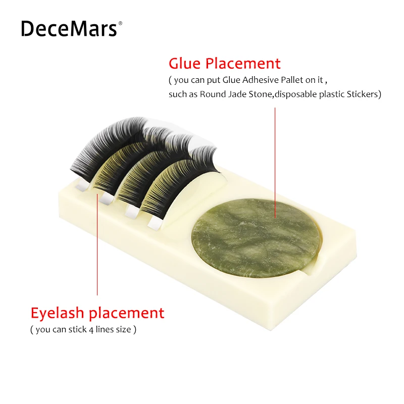DeceMars Plastic platform for volume eyelash extension lash holder and glue holder makeup tools for eyelash extension
DeceMars Plastic platform for volume eyelash extension lash holder and glue holder makeup tools for eyelash extension