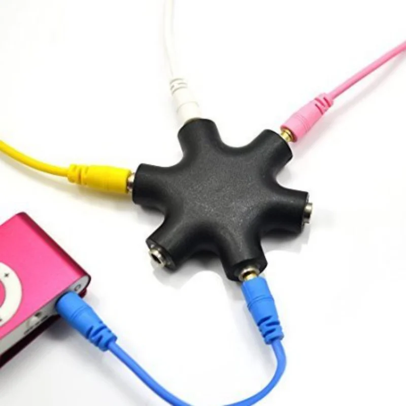 New Earphone Audio Splitter 6 Way Port Multi Hub Colourful 3.5mm Adapter Hot Sales
New Earphone Audio Splitter 6 Way Port Multi Hub Colourful 3.5mm Adapter Hot Sales