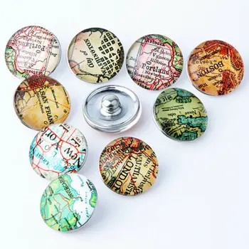 20PCS Alloy Mixed 18MM Metal Map Glass Color Snap Button Jewelry Fit DIY Snap Jewelry Charm Bracelet
20PCS Alloy Mixed 18MM Metal Map Glass Color Snap Button Jewelry Fit DIY Snap Jewelry Charm Bracelet