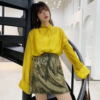 fashion woman comfortable short Sequin a-line skirt Korean elegant new arrival OL outdoor vintage loose sweet party hot skirt
fashion woman comfortable short Sequin a-line skirt Korean elegant new arrival OL outdoor vintage loose sweet party hot skirt