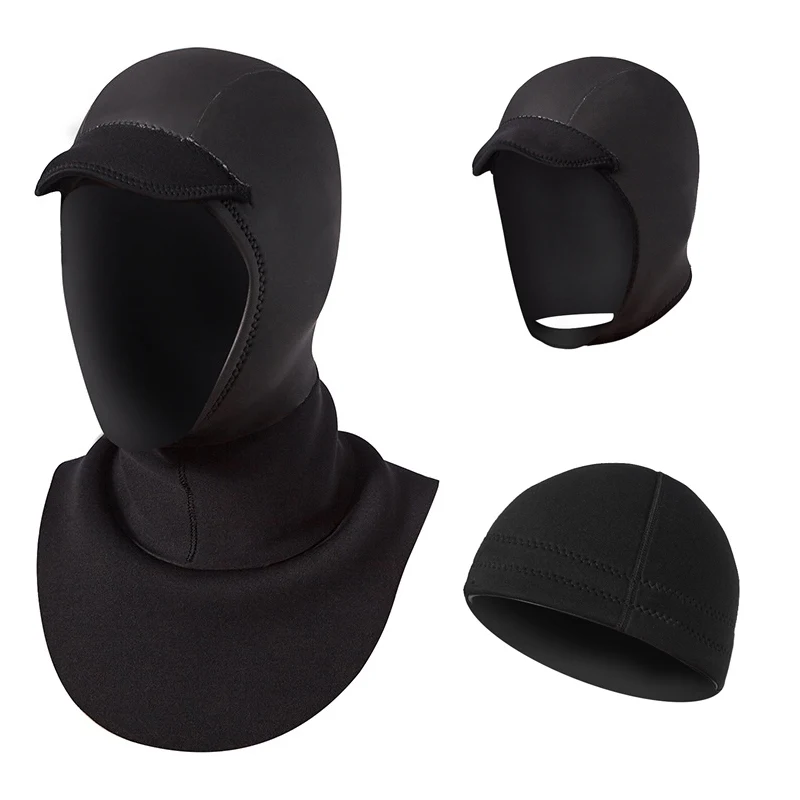 3mm Diving Hood With Shoulder Comfortable Thicken Swimming Cap Sun Protection Face Mask For Diving Snorkeling Swimming Canoeing
3mm Diving Hood With Shoulder Comfortable Thicken Swimming Cap Sun Protection Face Mask For Diving Snorkeling Swimming Canoeing