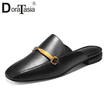 DORATASIA New Fashion Cow Leather Size 33-42 Square Toe Summer Pumps Mules Woman Shoes Square Low Heels Shoes Woman Pumps Mules
DORATASIA New Fashion Cow Leather Size 33-42 Square Toe Summer Pumps Mules Woman Shoes Square Low Heels Shoes Woman Pumps Mules