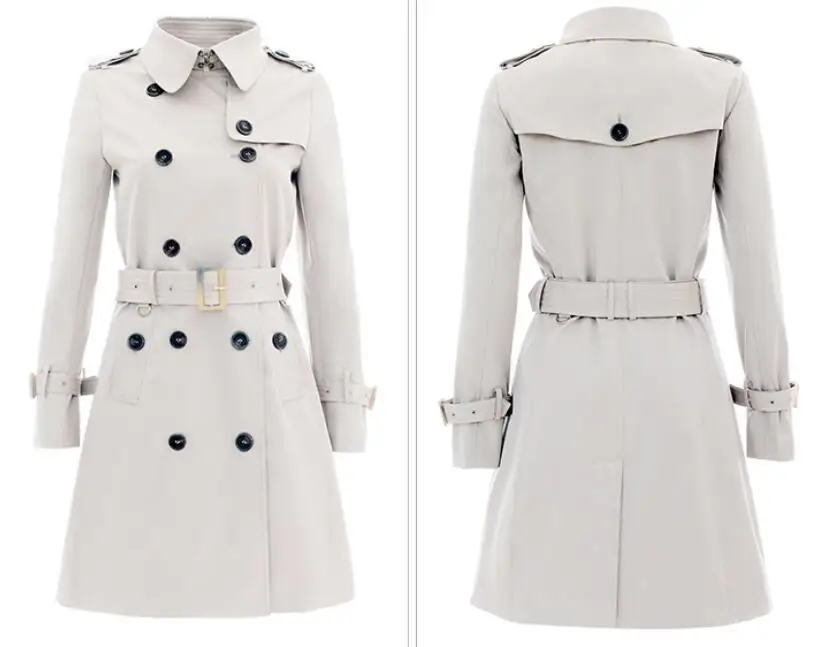 S-6XL Hot 2019 Spring Women New Fashion Classic large double-breasted long trench coat
S-6XL Hot 2019 Spring Women New Fashion Classic large double-breasted long trench coat
