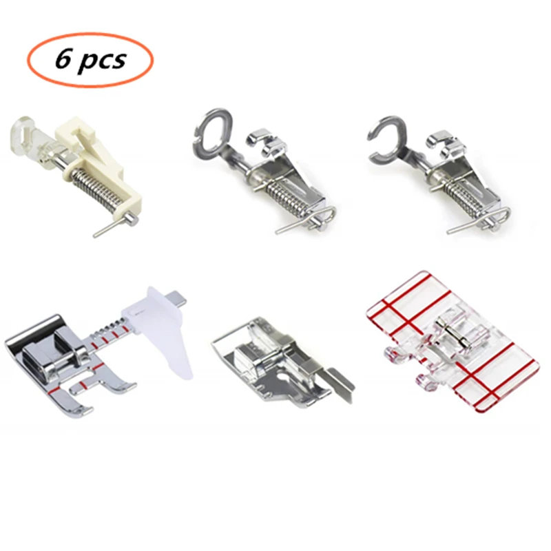 6pcs Sewing Machines accessories Adjustable Guide/1/4" Quilting/Border Guide/Embroidery Presser Foot for Low Shank Singer, etc..
6pcs Sewing Machines accessories Adjustable Guide/1/4" Quilting/Border Guide/Embroidery Presser Foot for Low Shank Singer, etc..