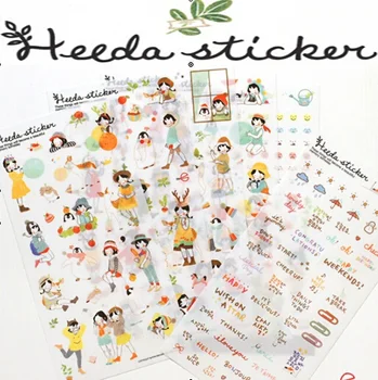 6PCS/pack Zakka New Korea Sweet Girl II series DIY Christmas decoration PVC sticker set/office school supplies/ retail
6PCS/pack Zakka New Korea Sweet Girl II series DIY Christmas decoration PVC sticker set/office school supplies/ retail