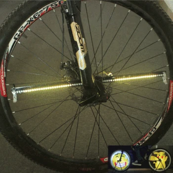 LIXADA 128 RGB LEDs Bike Bicycle Wheel Light Water Resistant Anti-shock Spoke Light Color Changing Programmable Bike Light
LIXADA 128 RGB LEDs Bike Bicycle Wheel Light Water Resistant Anti-shock Spoke Light Color Changing Programmable Bike Light