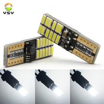 Y LED Canbus Error Free T10 bulbs 4014 24 SMD 24LED 194 168 W5W Car led Interior Light white auto cob clearance bulbs door LAMP
Y LED Canbus Error Free T10 bulbs 4014 24 SMD 24LED 194 168 W5W Car led Interior Light white auto cob clearance bulbs door LAMP