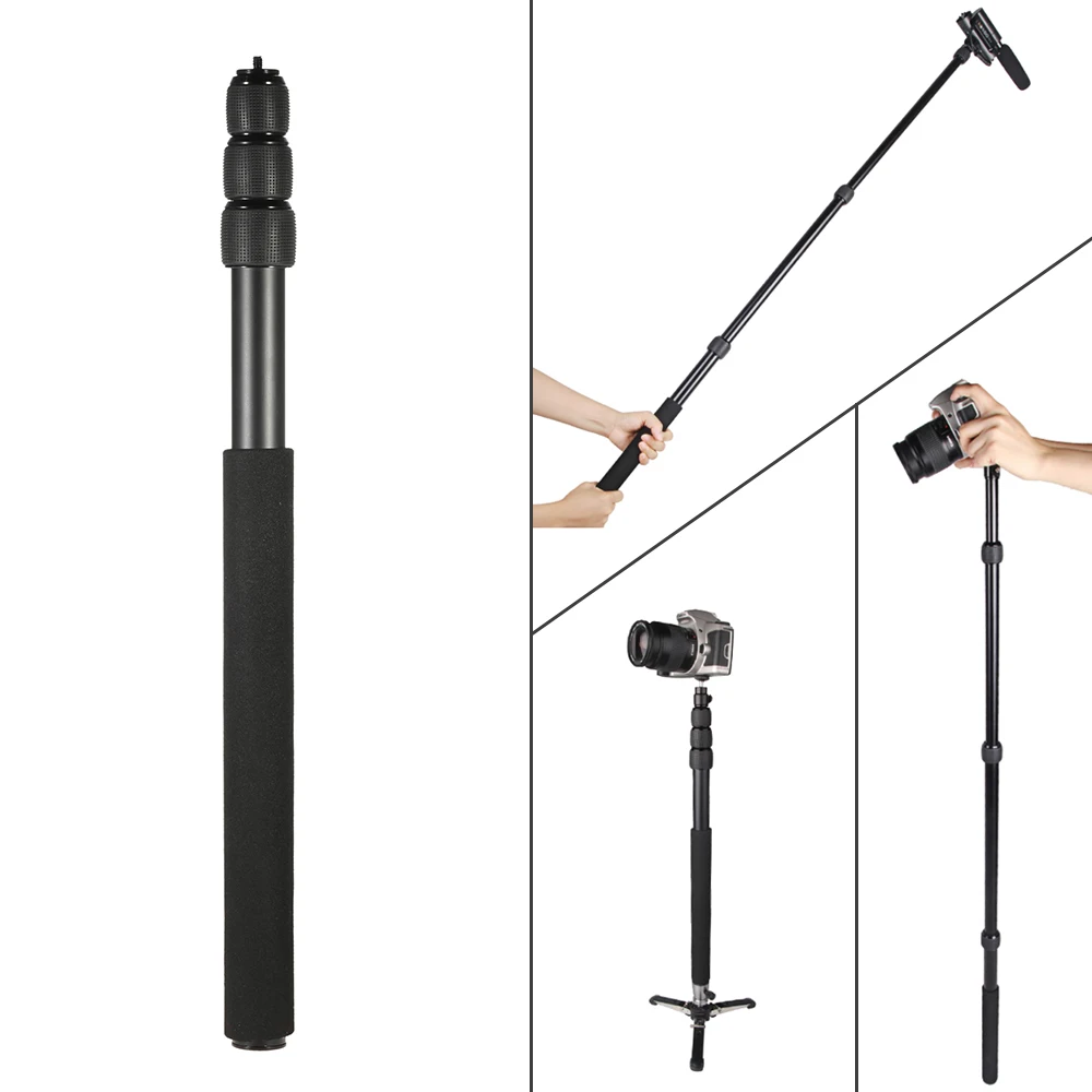 Protable Compact Lightweight Extendable Mini 2in1 Zoom Microphone Boom Pole Camera Monopod Padded Handle Twist Lock 3 Sections
Protable Compact Lightweight Extendable Mini 2in1 Zoom Microphone Boom Pole Camera Monopod Padded Handle Twist Lock 3 Sections
