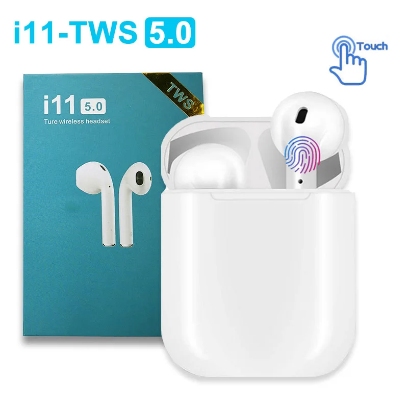 i11 tws Mini Headset 5.0 Bluetooth Earphone In-ear Earbuds Wireless Earphones Handsfree Touch Control Auto Pair PK i10 i12 tws
i11 tws Mini Headset 5.0 Bluetooth Earphone In-ear Earbuds Wireless Earphones Handsfree Touch Control Auto Pair PK i10 i12 tws