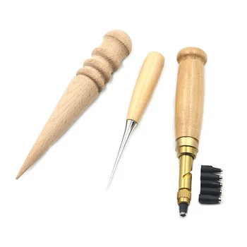 Newly 18pcs Craft DIY Handmade Tools Punch Edger Trench Device Belt Puncher Set Leather Hand Tools MK
Newly 18pcs Craft DIY Handmade Tools Punch Edger Trench Device Belt Puncher Set Leather Hand Tools MK