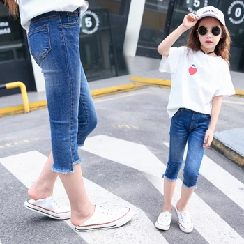 Kids Girls Jeans Denim Pants 2019 Summer Fall Little Girls Trousers Children Girls Skinny Jeans Pants Blue Leggings 10 12 Years
Kids Girls Jeans Denim Pants 2019 Summer Fall Little Girls Trousers Children Girls Skinny Jeans Pants Blue Leggings 10 12 Years