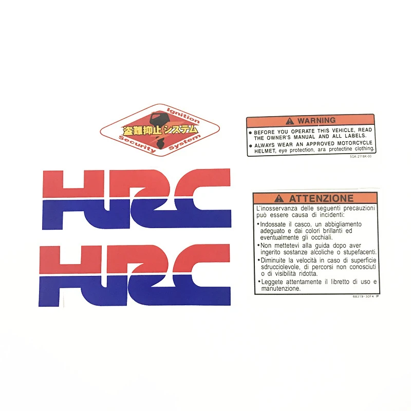 free shipping Motorcycle 3M car Helmetsticker waterproof car Key sticker for honda HRC
free shipping Motorcycle 3M car Helmetsticker waterproof car Key sticker for honda HRC