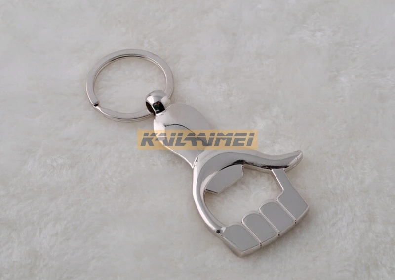 200pcs Thumb Up Hand Keychain shaped Bottle Opener zinc alloy Silver Color Key Ring Beer Bottle Opener Unique Gift
200pcs Thumb Up Hand Keychain shaped Bottle Opener zinc alloy Silver Color Key Ring Beer Bottle Opener Unique Gift