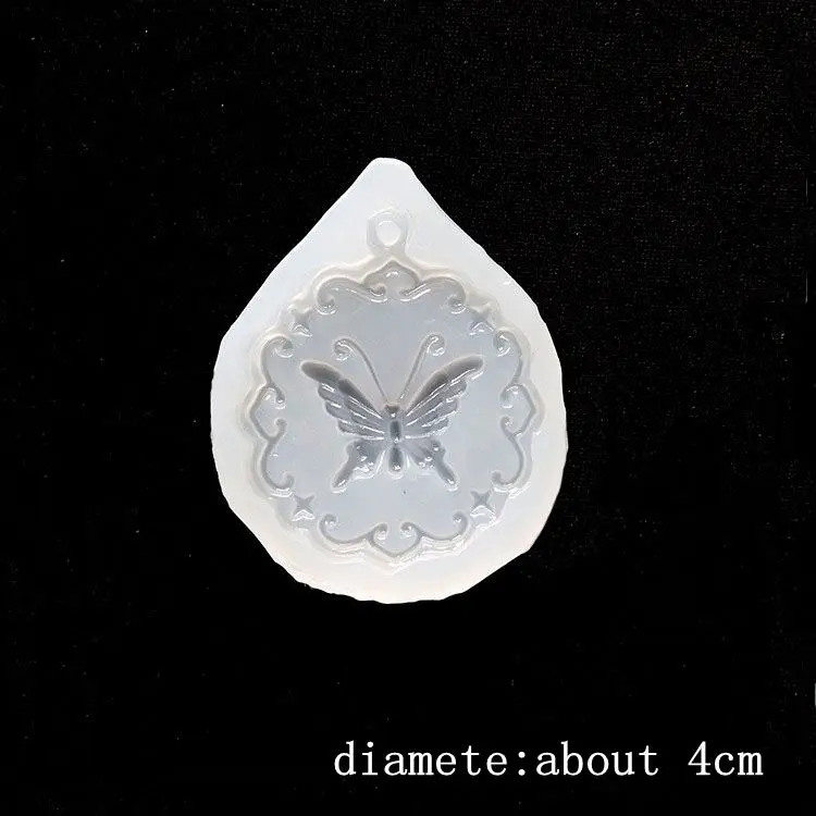 1pcs Transparent Silicone Mould Resin Decorative Craft DIY Lace butterfly shape Type epoxy resin molds for jewelry
1pcs Transparent Silicone Mould Resin Decorative Craft DIY Lace butterfly shape Type epoxy resin molds for jewelry